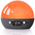 MOMILLA Sunrise Alarm Clock, 3 in 1 Wireless Charging Station, Smart App Control White Noise Sound Machine, Wake up Light, Sunset Night Light Alarm Clocks for Heavy Sleepers Kids